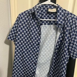 Gucci button up shirt
